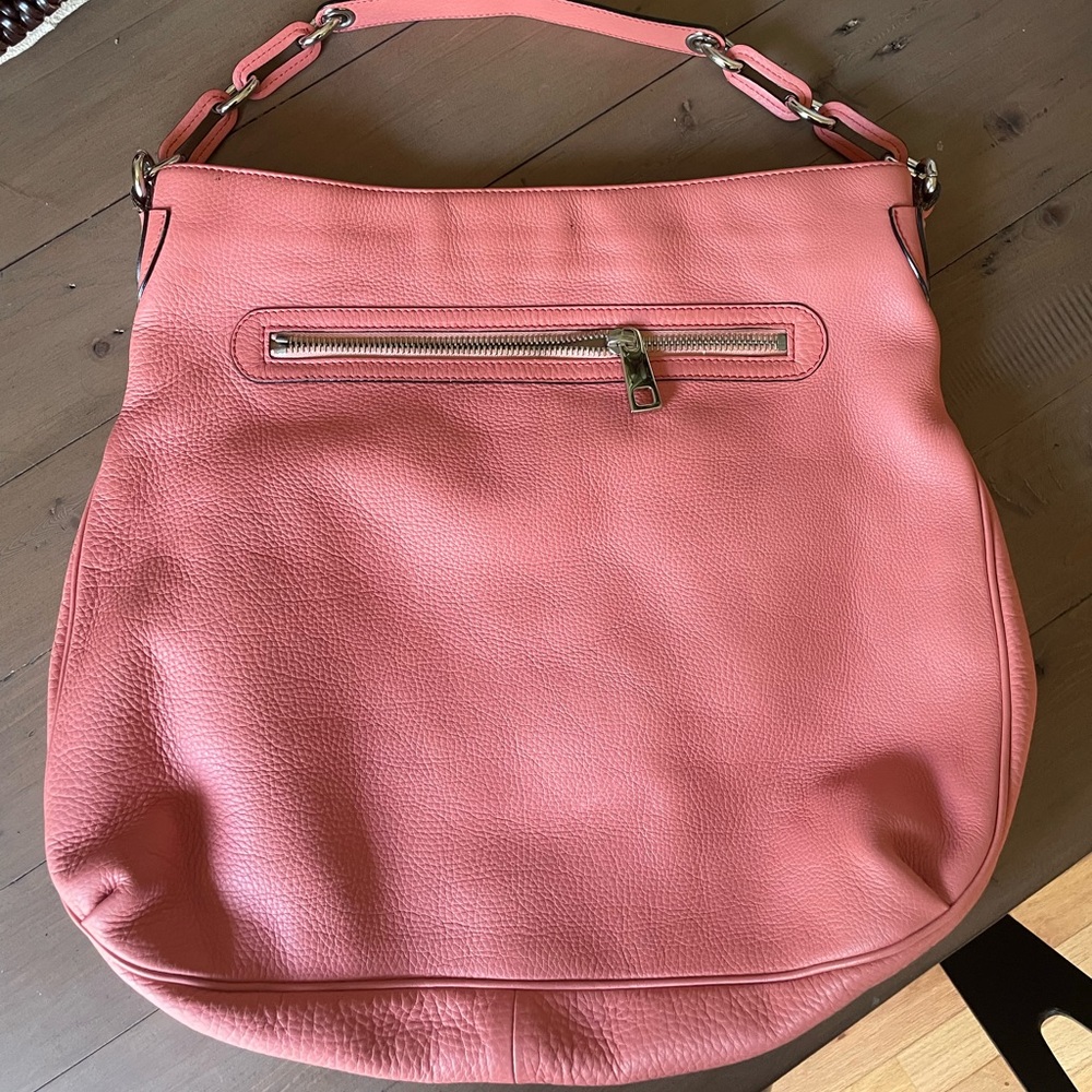 Pink/coral Marc jacobs hobo tote